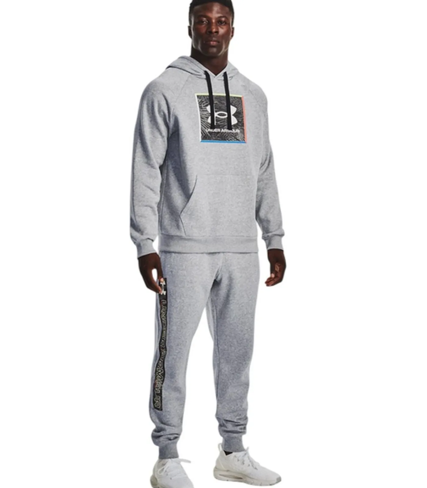 Heren Under Armour RIVAL - Joggingbroek - Grijs