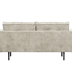 Sale Rodeo Zits Bank - Ribstof - Donkerzand - 85x190x86 Zetels