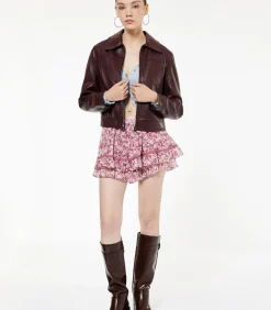 DAMES Koton Rokshort Bloemenprint Volant