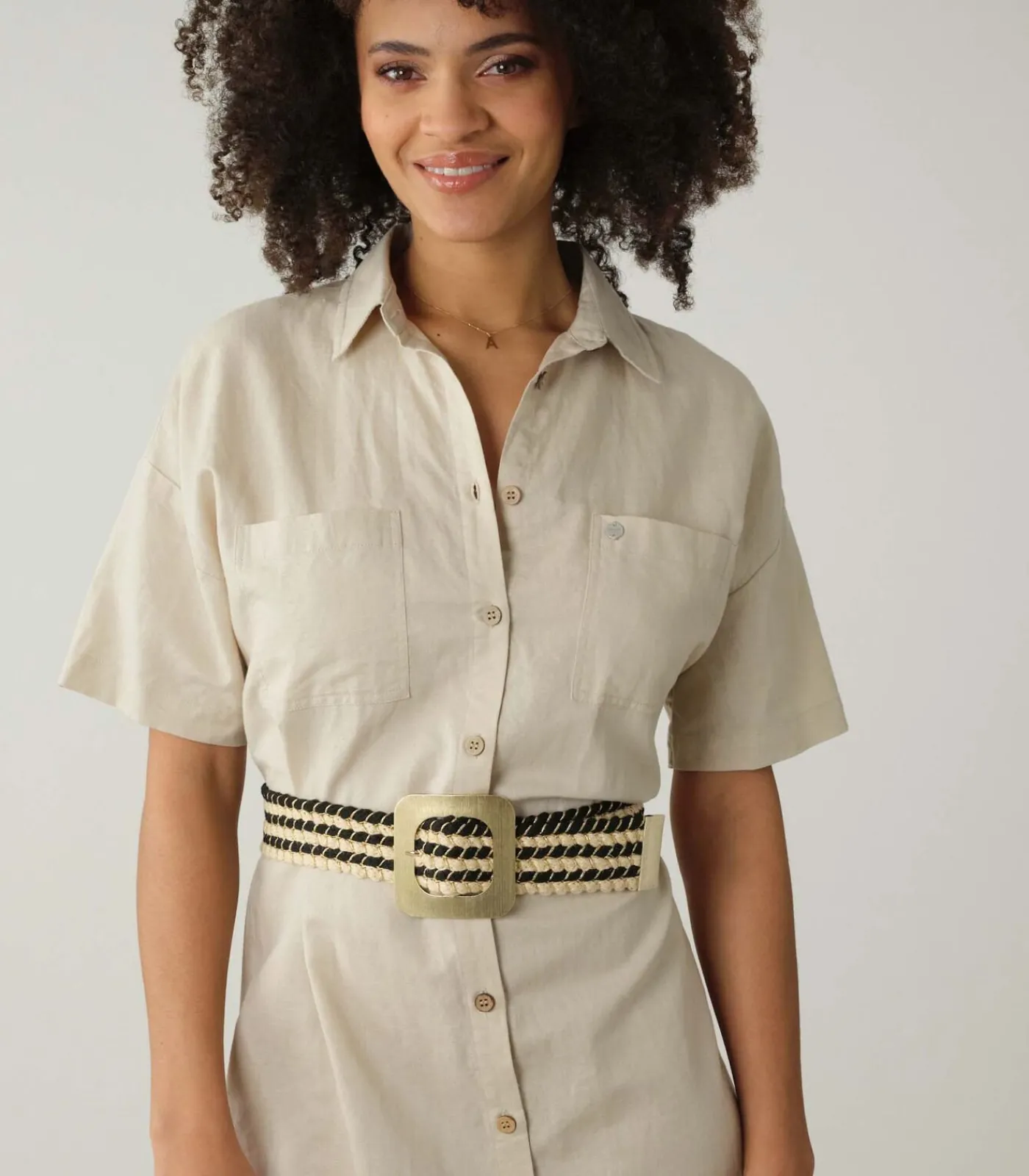 New ROLANDA - Tweekleurige damesriem DAMES Riemen