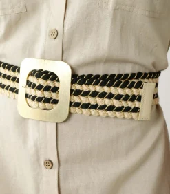 New ROLANDA - Tweekleurige damesriem DAMES Riemen