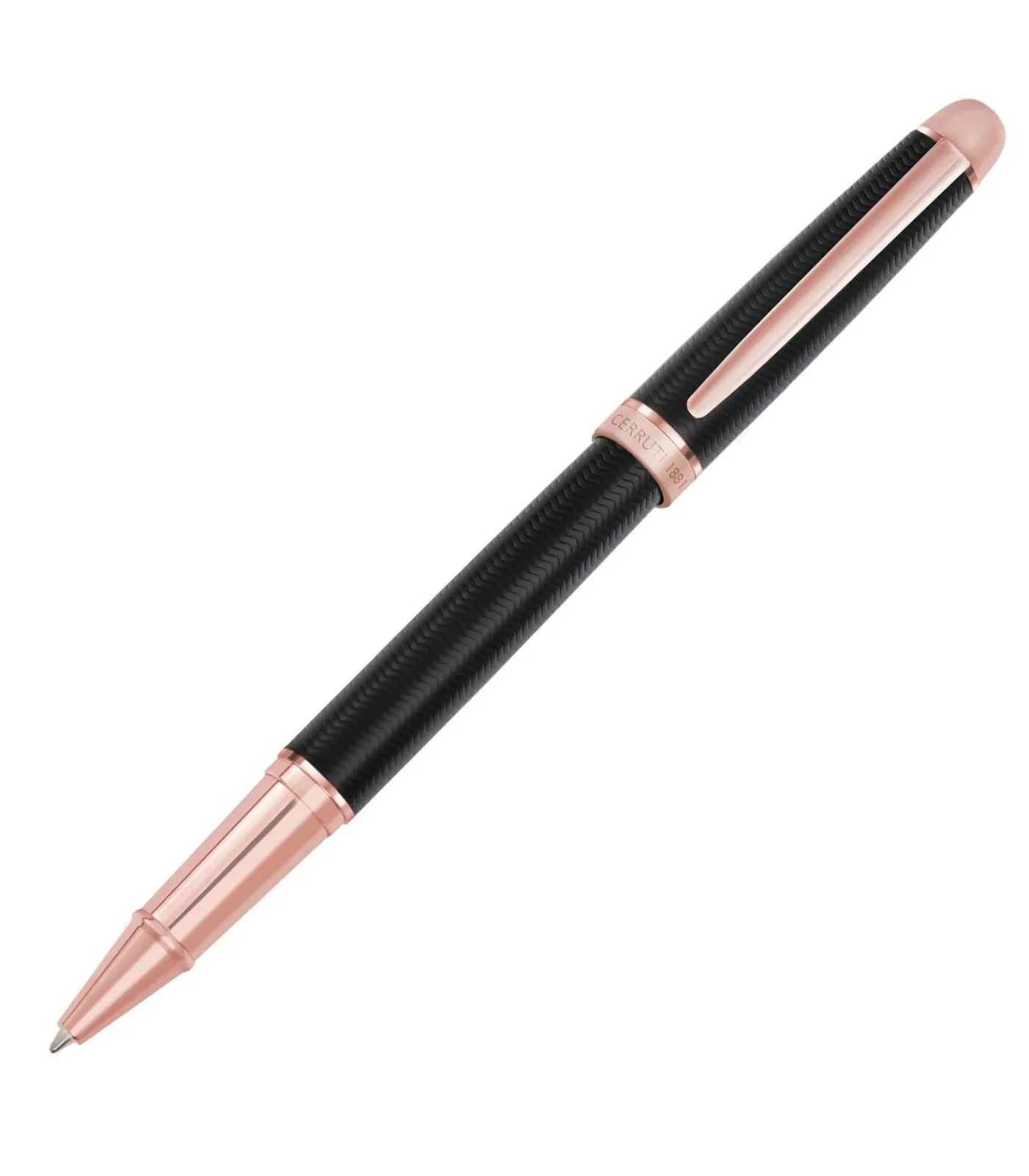 Cerruti 1881 Rollerpen Holborn Black & Rosegold