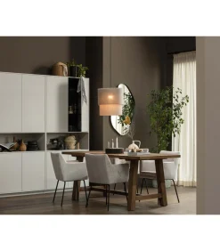 Online Romee Organische Spiegel - Metaal - Zwart - 100x70x4 Spiegels