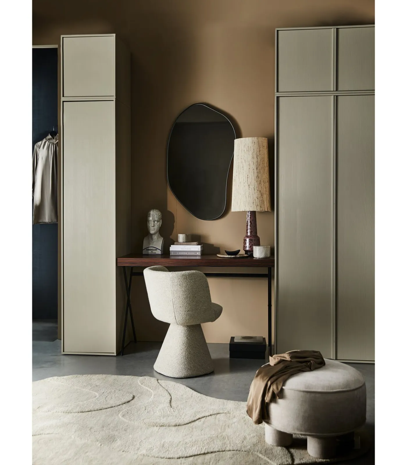 Online Romee Organische Spiegel - Metaal - Zwart - 100x70x4 Spiegels