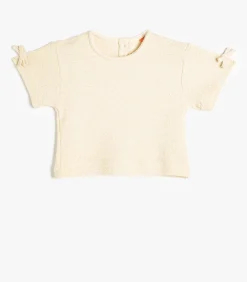 New Ronde kraag Korte mouw T-shirt Kinderen Topjes & Hemdjes