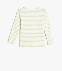 Clearance Ronde kraag Lange mouw T-shirt Kinderen Topjes & Hemdjes