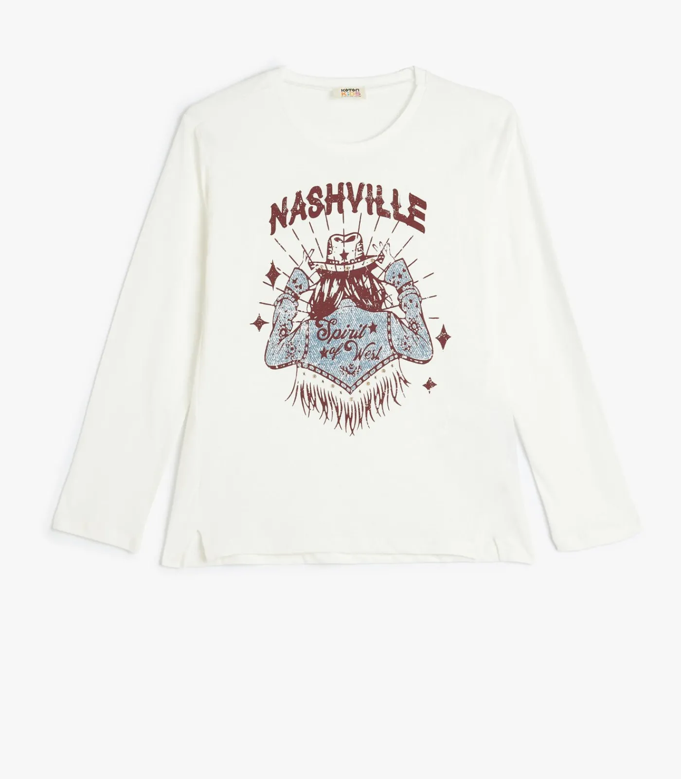 New Ronde kraag Lange mouw T-shirt Kinderen Tops