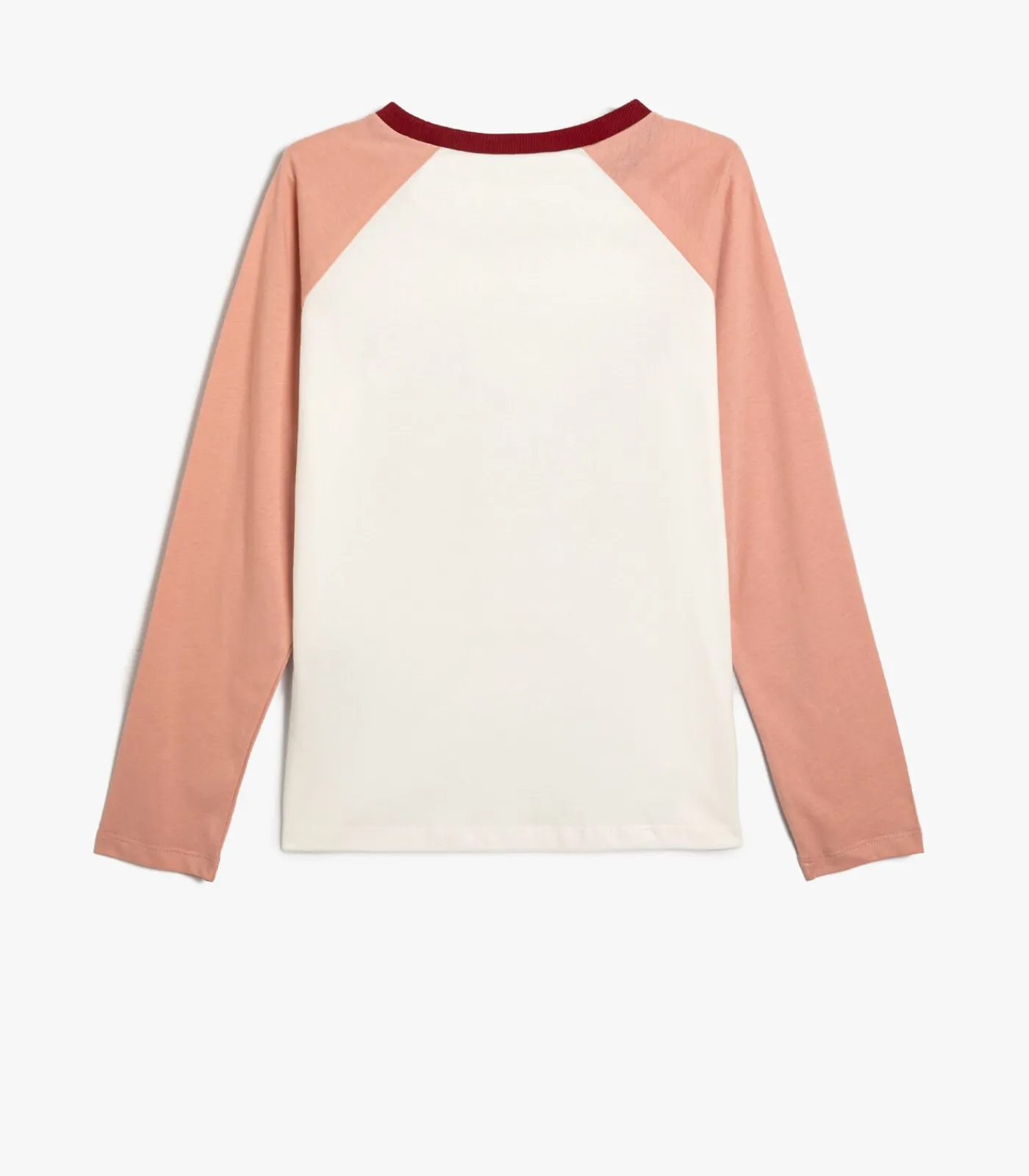 Kinderen Koton Ronde kraag Lange mouw T-shirt