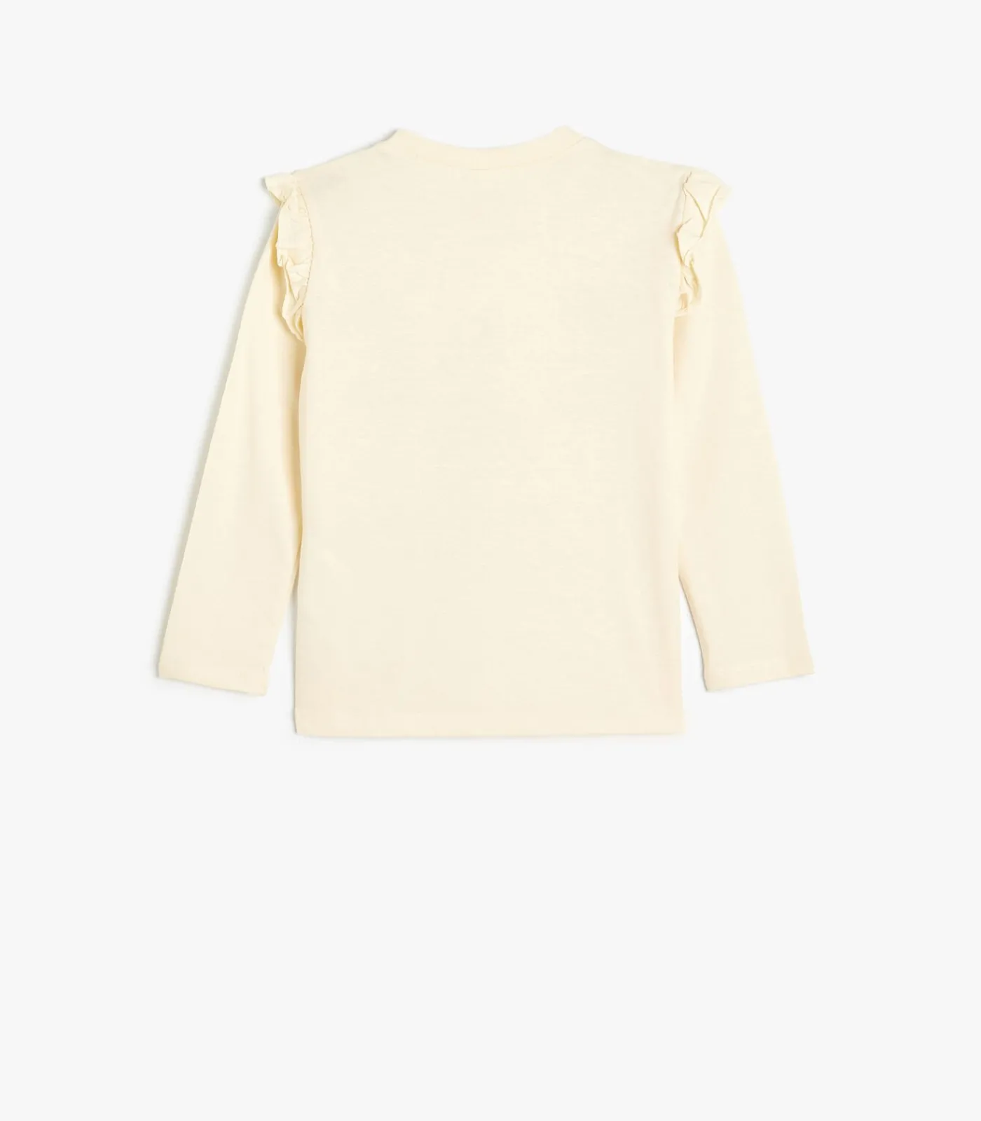 Kinderen Koton Ronde kraag Lange mouw T-shirt