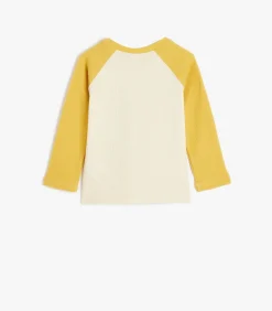 Kinderen Koton Ronde kraag Lange mouw T-shirt