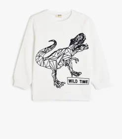 Kinderen Koton Ronde kraag Met drukwerk Sweatshirt