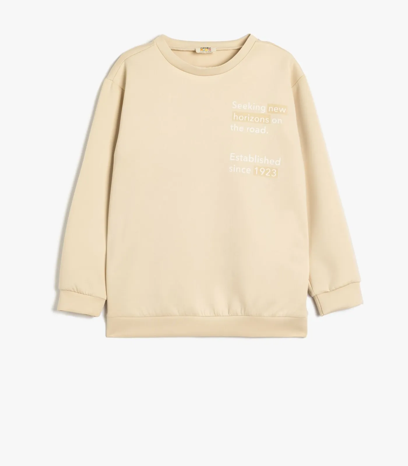 Best Ronde kraag Met drukwerk Sweatshirt Kinderen Truien & Vesten