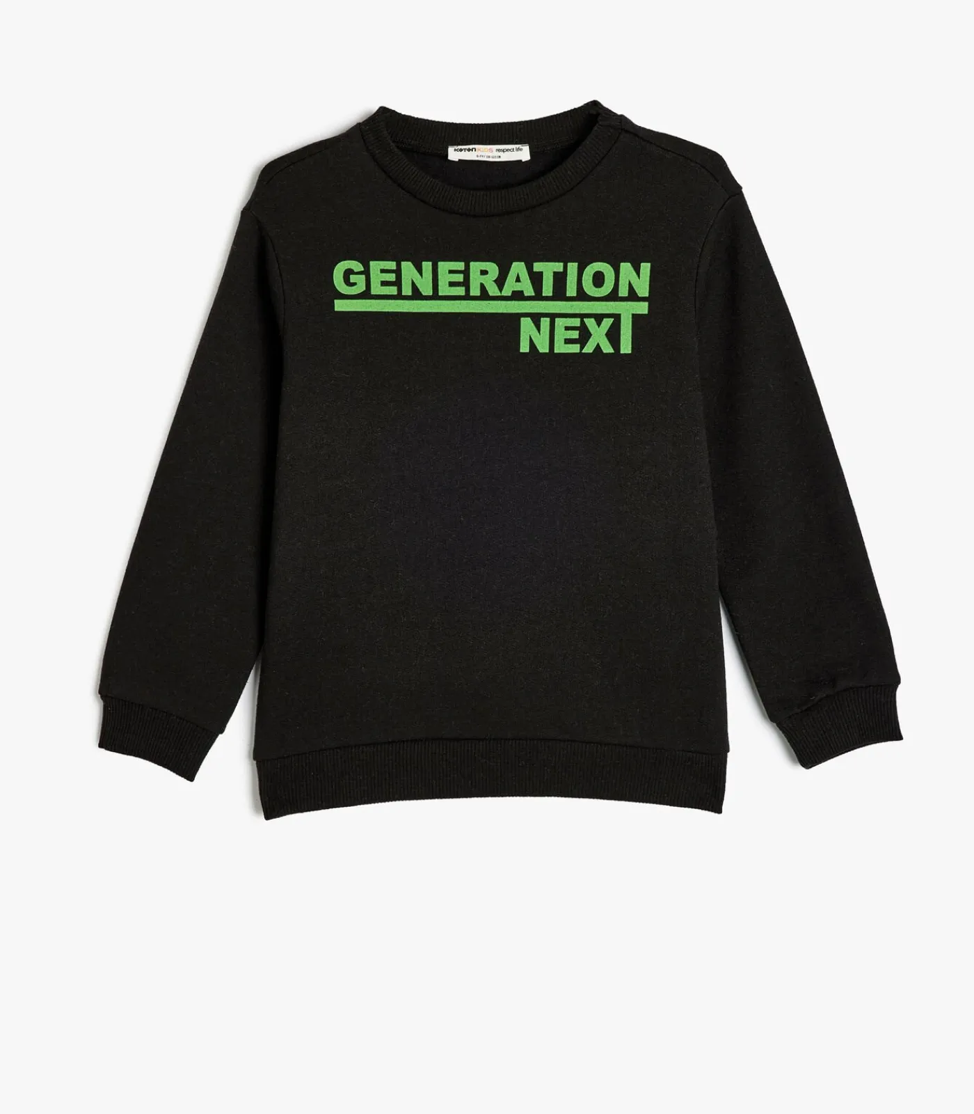 Kinderen Koton Ronde kraag Met drukwerk Sweatshirt