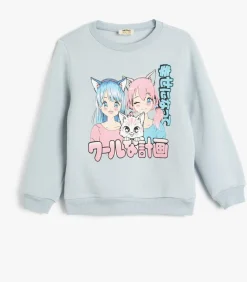 Discount Ronde kraag Normaal Sweatshirt Kinderen Truien & Cardigans