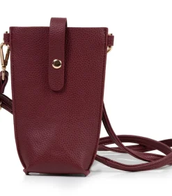 Rood damestelefoonhoesje DAMES Tassen