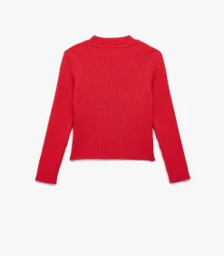 Clearance Rood Meisjes Trui Slanke Pasvorm Kinderen Truien & Cardigans