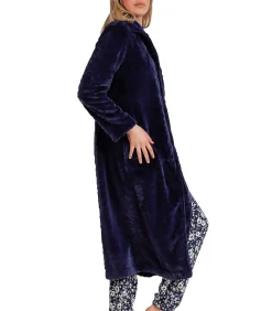 DAMES ADMAS Rosas Lange jas voor binnen Jacquard