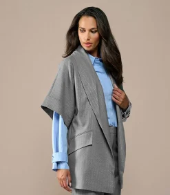 Outlet Roseline Blazer Grijs DAMES Maatpakken & Blazers