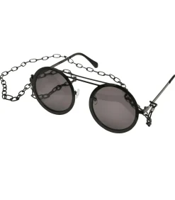 Heren Urban Classics ROUND - Zonnebril - Zwart