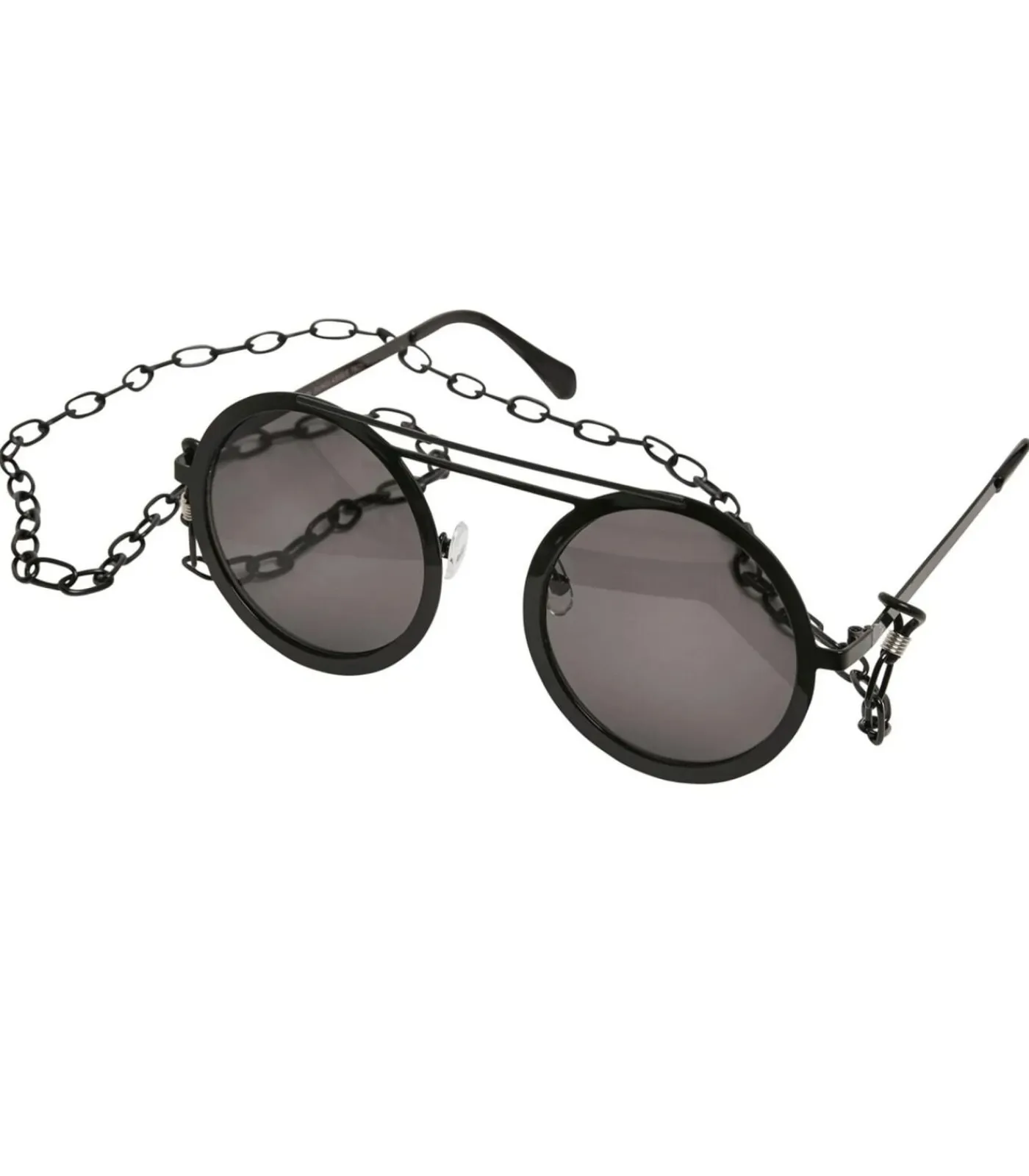 Heren Urban Classics ROUND - Zonnebril - Zwart