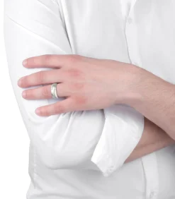 Heren Bluespirit ROW stalen ring - SACX100