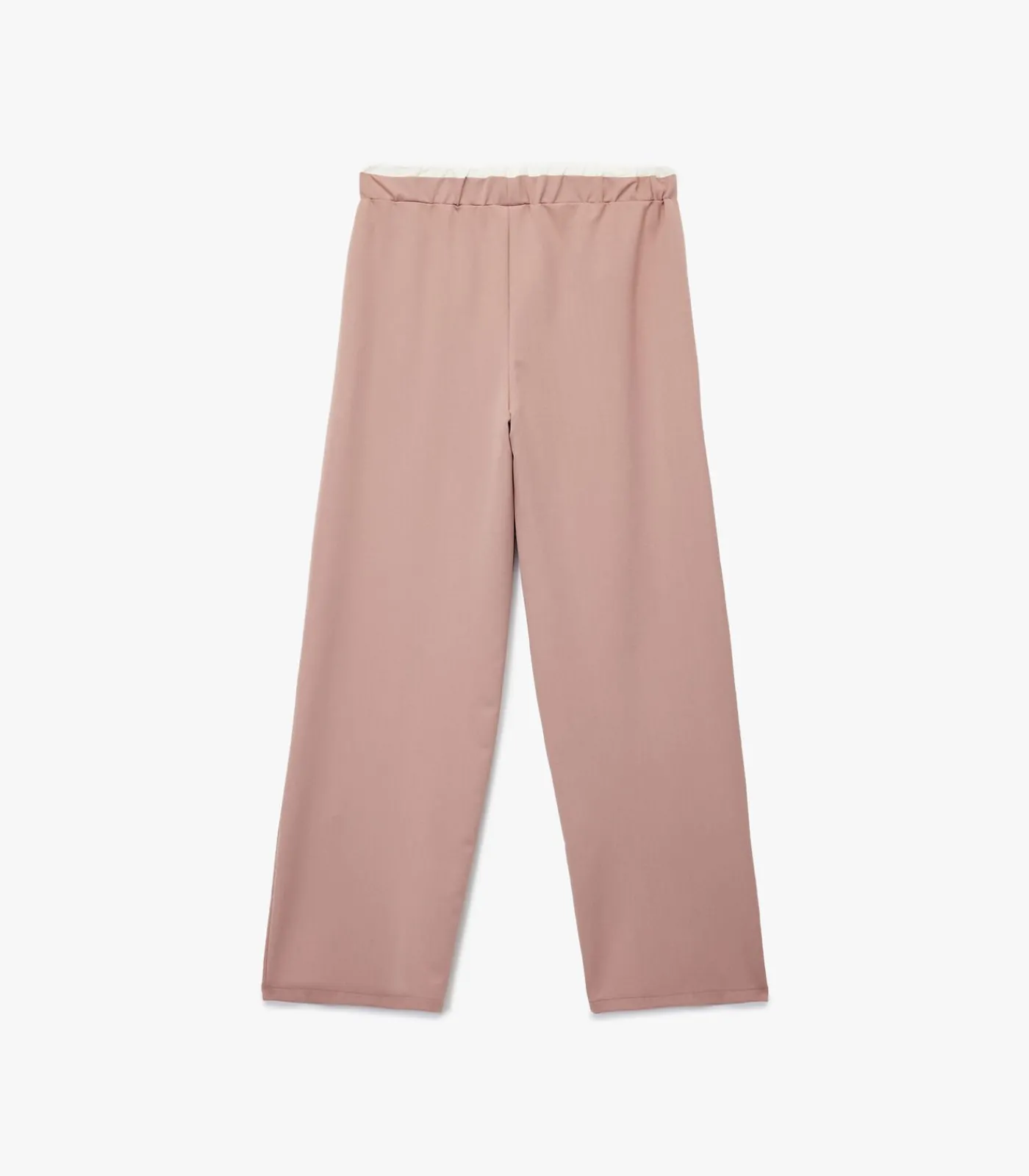 Kinderen Koton Roze Meisjesbroek Hoge Taille Wijde Pijpen