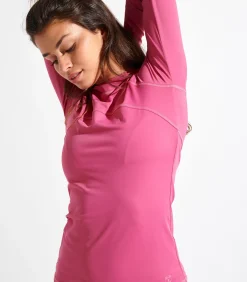 DAMES Banana Moon Roze top met lange mouwen WELLNESS ARCPOL