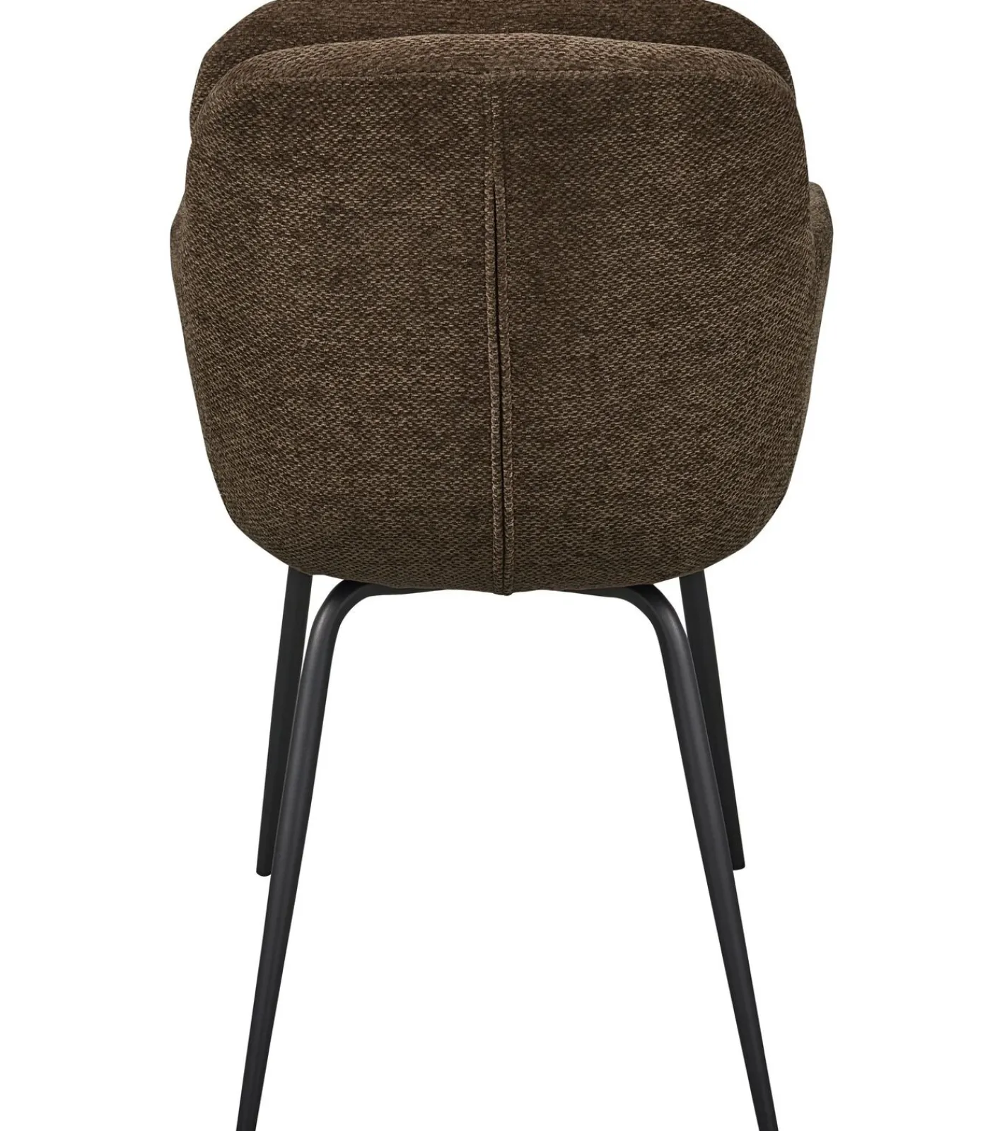 Sale Runa Eetkamerstoelen - Polyester - Warm Bruin - Set van 6 Stoelen