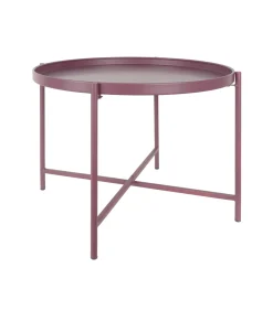 Leitmotiv Salontafel Meseta - Paars - 50x50x38.5cm