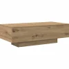 vidaXL Salontafel 100x49,5x31 cm bewerkt hout artisanaal eikenkleur