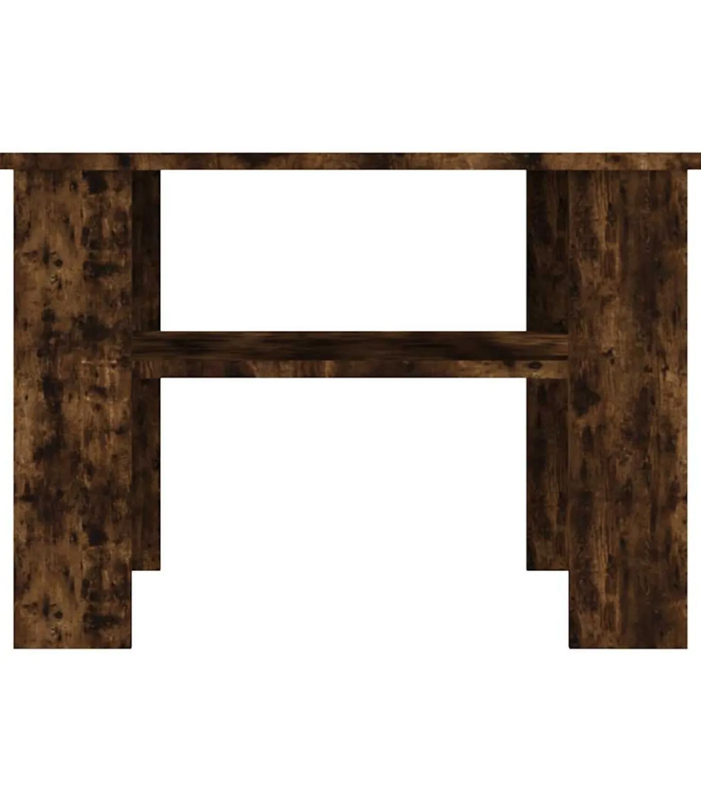 Sale Salontafel 60x60x42 cm bewerkt hout gerookt eikenkleurig Tafels