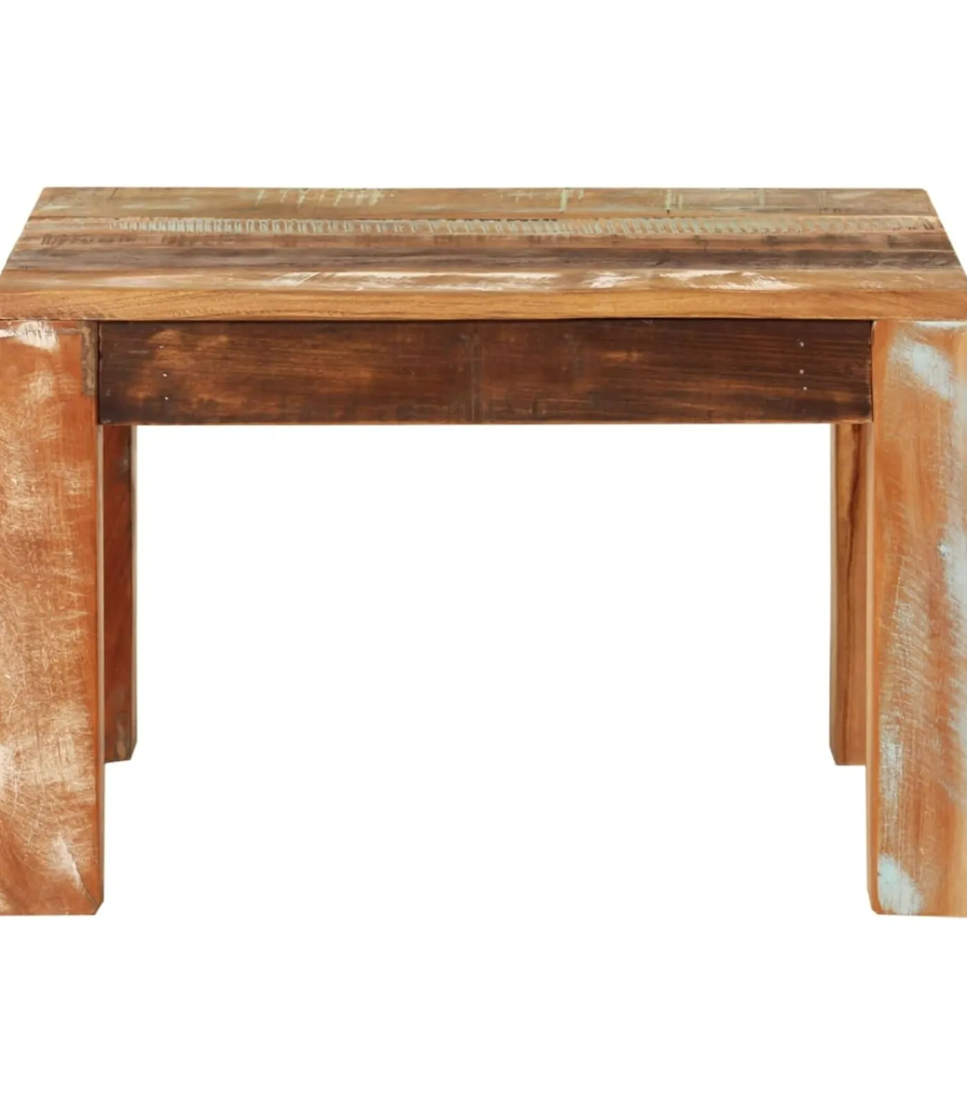 Clearance Salontafel 55x55x35 cm massief gerecycled hout Tafels