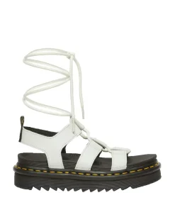 Heren Dr Martens Sandalen Dr. Martens Nartilla wit leer
