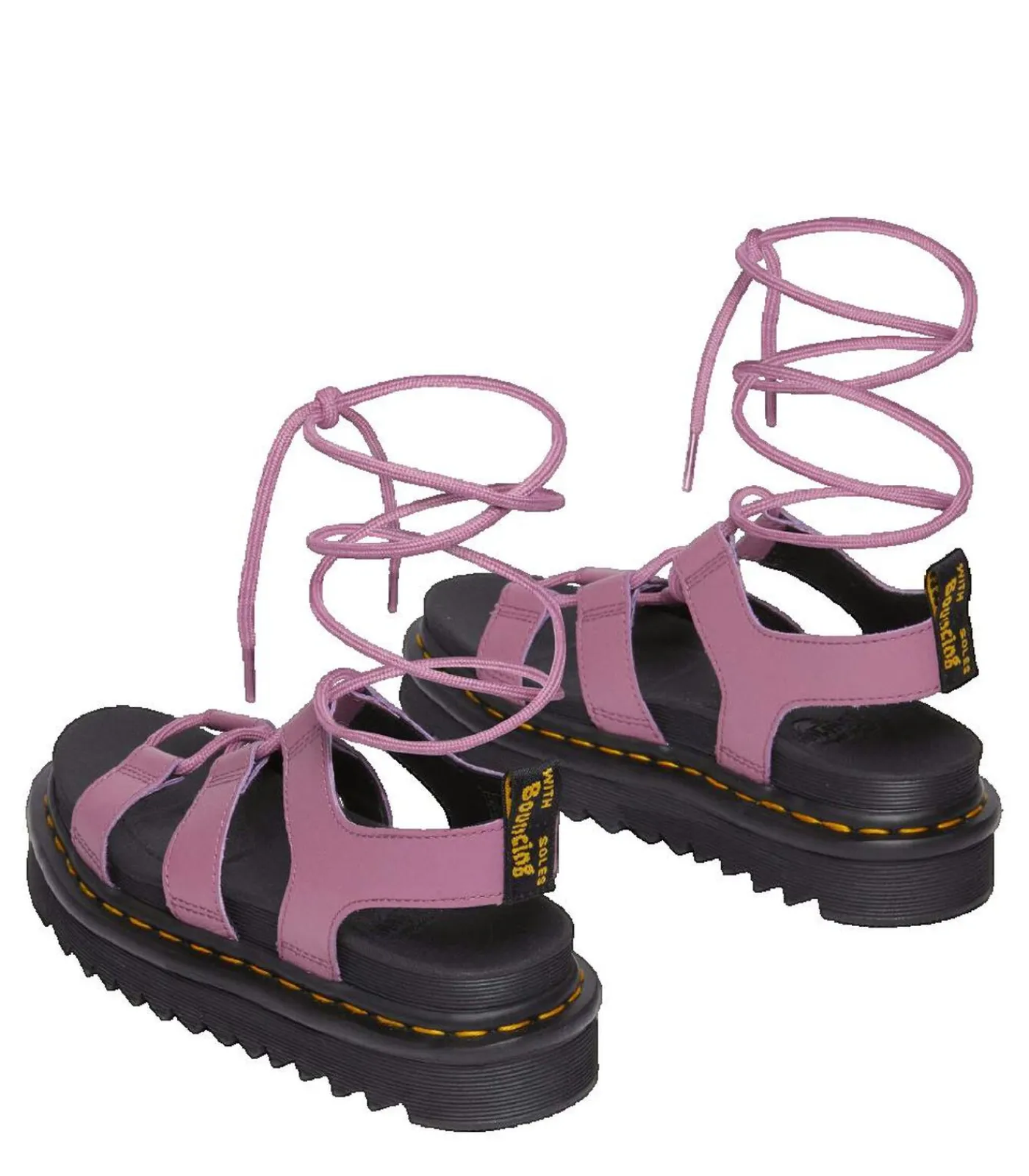 New Sandalen Dr. Martens Nartilla zwart met verstelbare veters Heren Schoenen