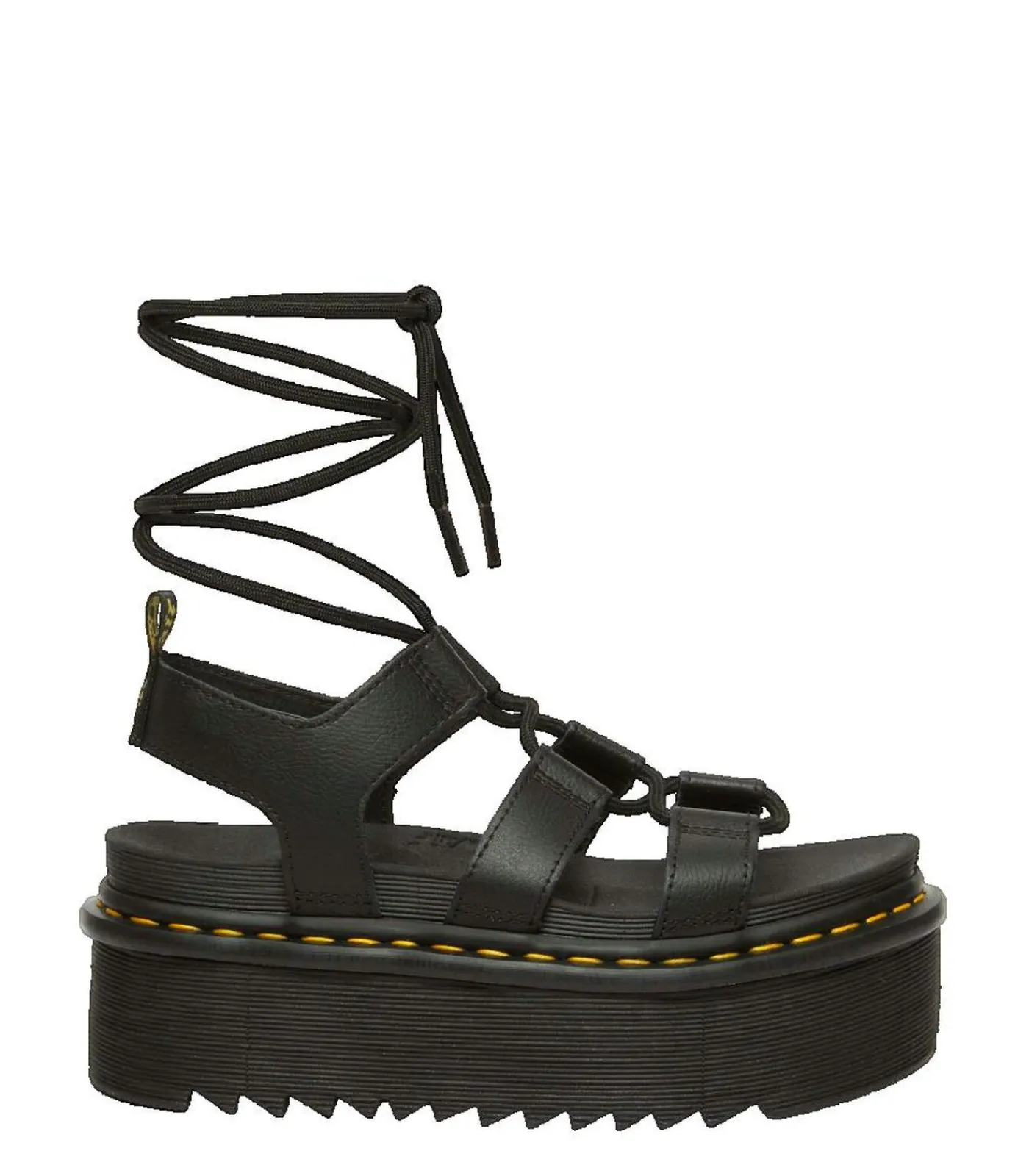 Heren Dr Martens Sandalen Dr. Martens Nartilla zwart leer