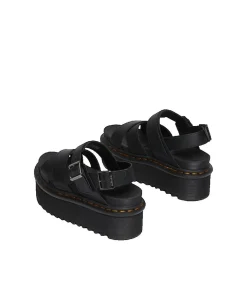 Heren Dr Martens Sandalen Dr. Martens van zwart leer