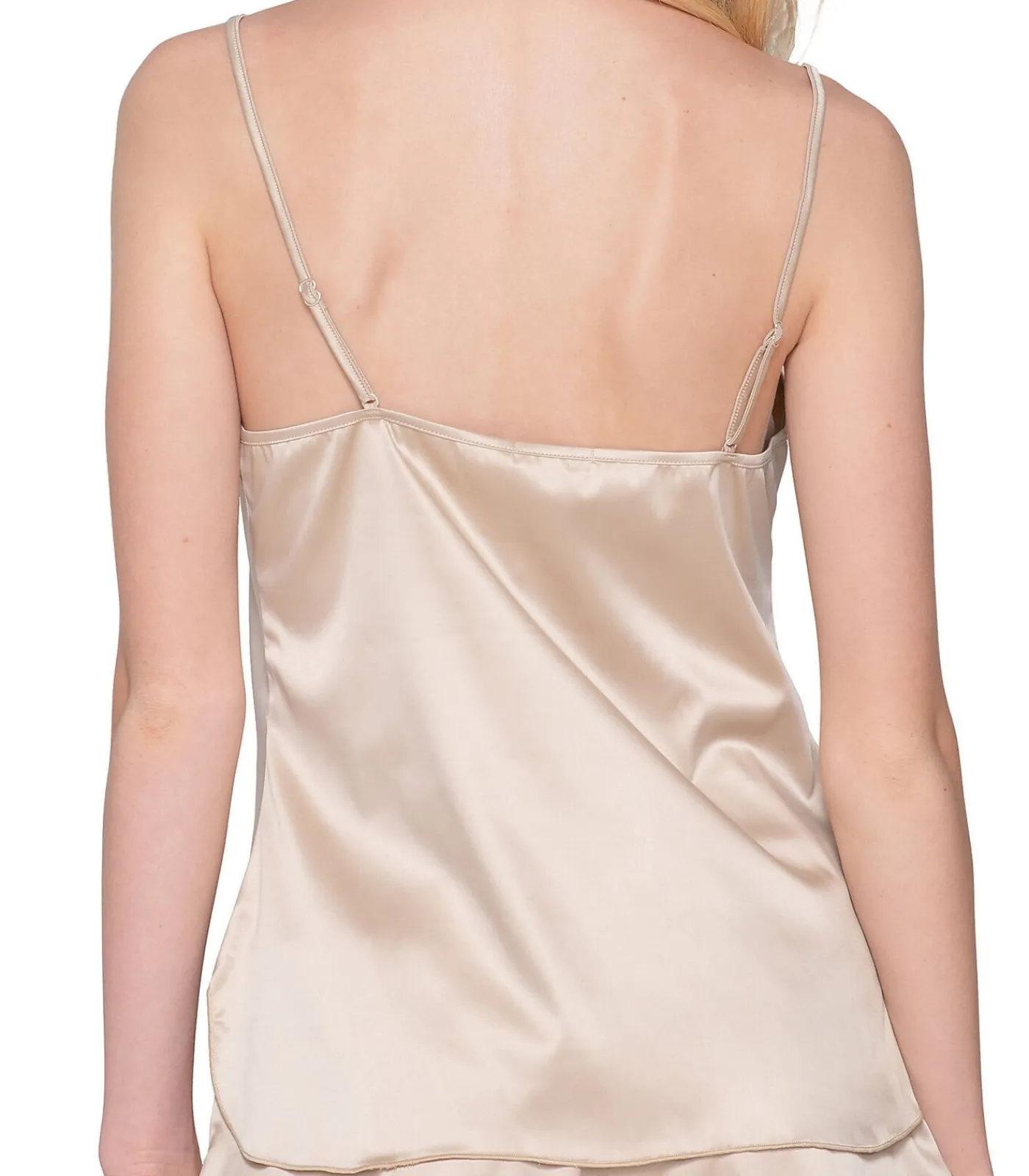 DAMES LUNA Satijnen hemdje Prestige