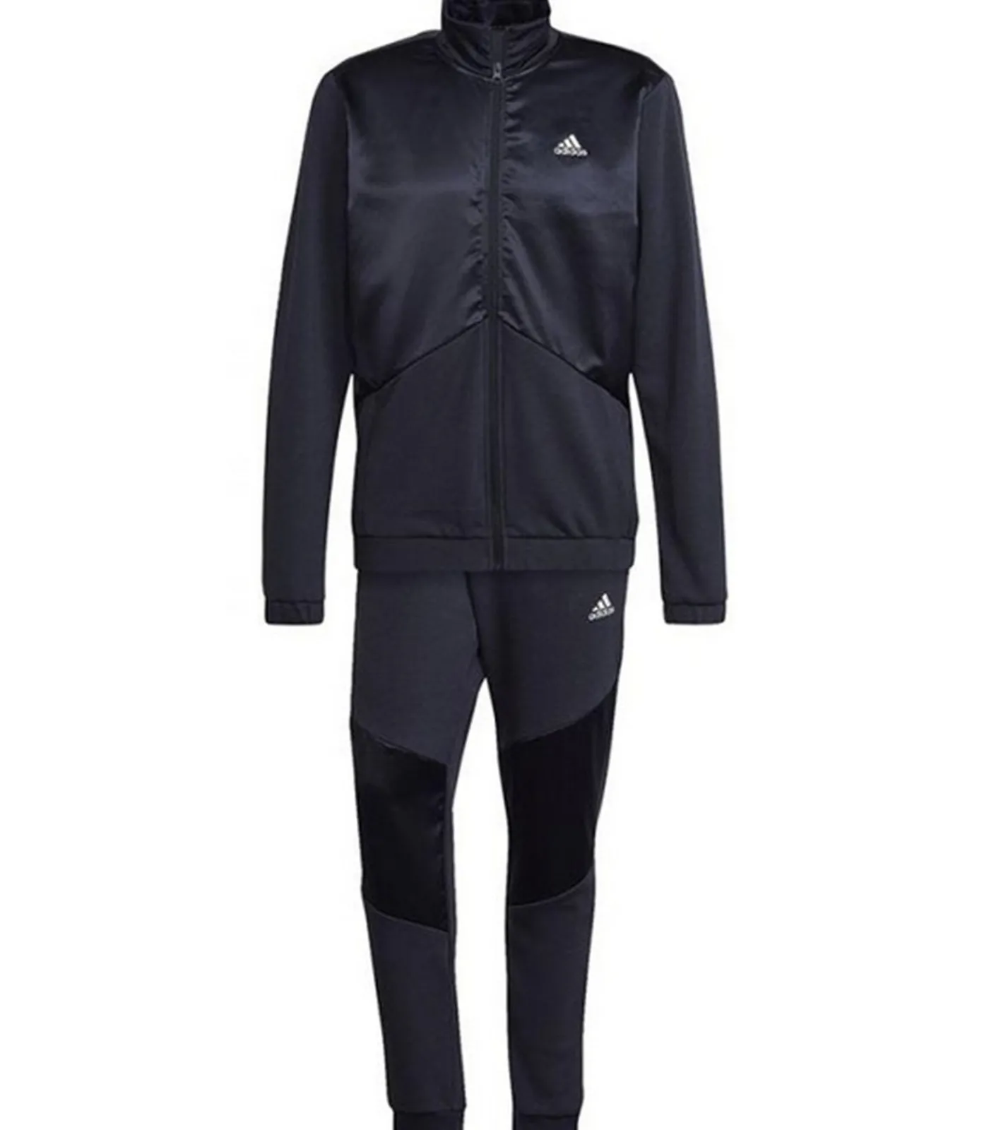 Heren Adidas SATIN - Trainingspak - Zwart