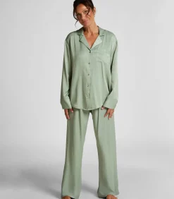 Discount Satin Trousers DAMES Nachtmode