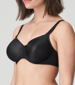 DAMES PrimaDonna SATIN zwart volle cup bh naadloos