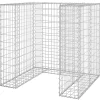 Clearance Schanskorf voor container 110x100x110 cm gegalvaniseerd staal Manden En Bakken