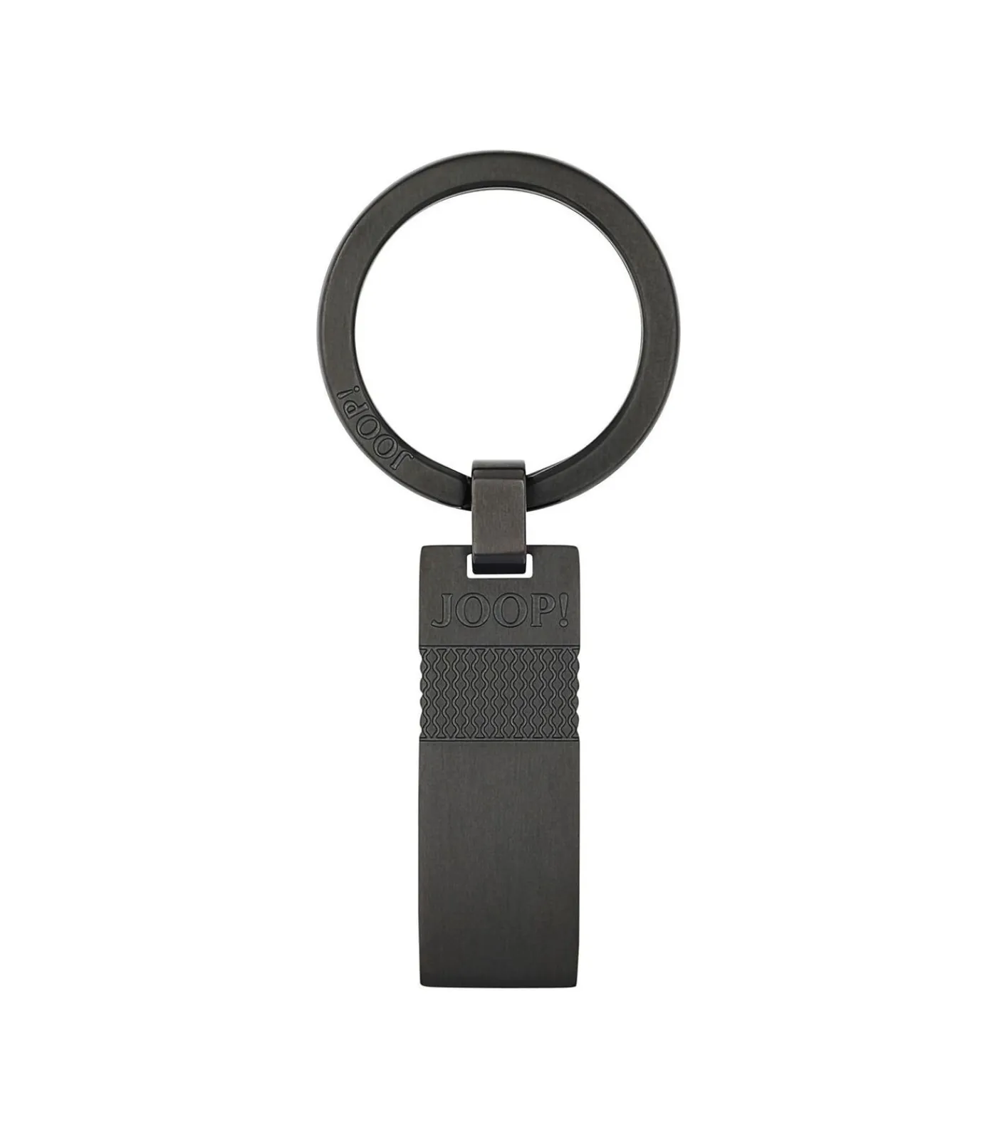 JOOP! Schlüsselring voor mannen, roestvrij staal