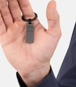 JOOP! Schlüsselring voor mannen, roestvrij staal