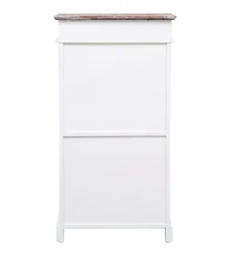 vidaXL Schoenenkast 50x28x98 cm paulowniahout bruin