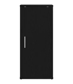 Discount Schoenenkast 32x35x70 cm spaanplaat zwart eikenkleurig Organiseren