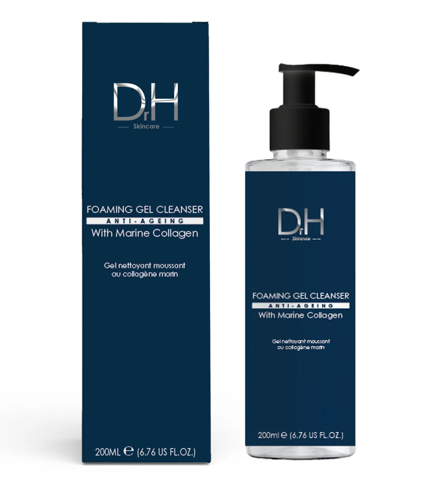 Schuimende Gelreiniger met Marine Collageen 120ml Gezichtsreinigers & Make Up Removers