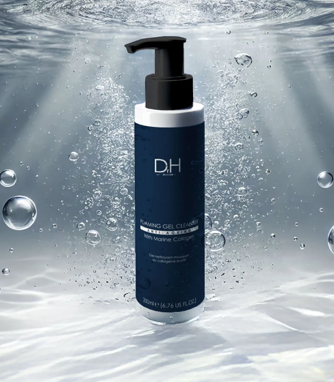 Schuimende Gelreiniger met Marine Collageen 120ml Gezichtsreinigers & Make Up Removers