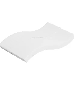 vidaXL Schuimmatras middelzacht 100x200 cm