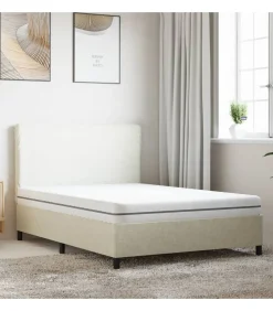 Clearance Schuimmatras middelzacht 140x190 cm Matrasbeschermer