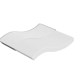 vidaXL Schuimmatras middelzacht 200x200 cm